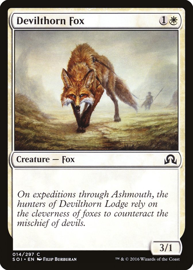 Devilthorn Fox [Shadows over Innistrad] | Impulse Games and Hobbies