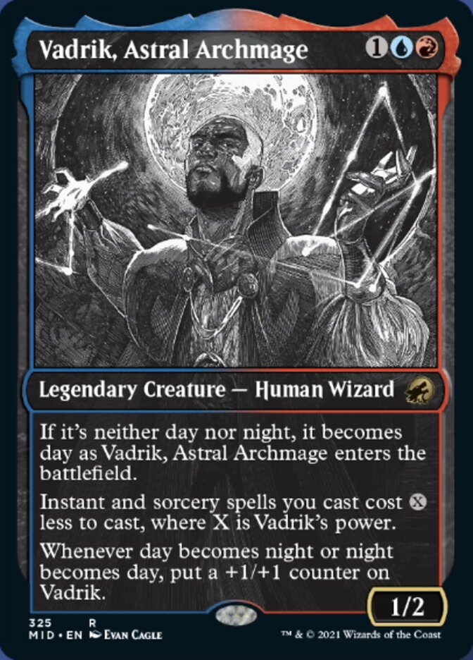 Vadrik, Astral Archmage (Showcase Eternal Night) [Innistrad: Midnight Hunt] | Impulse Games and Hobbies