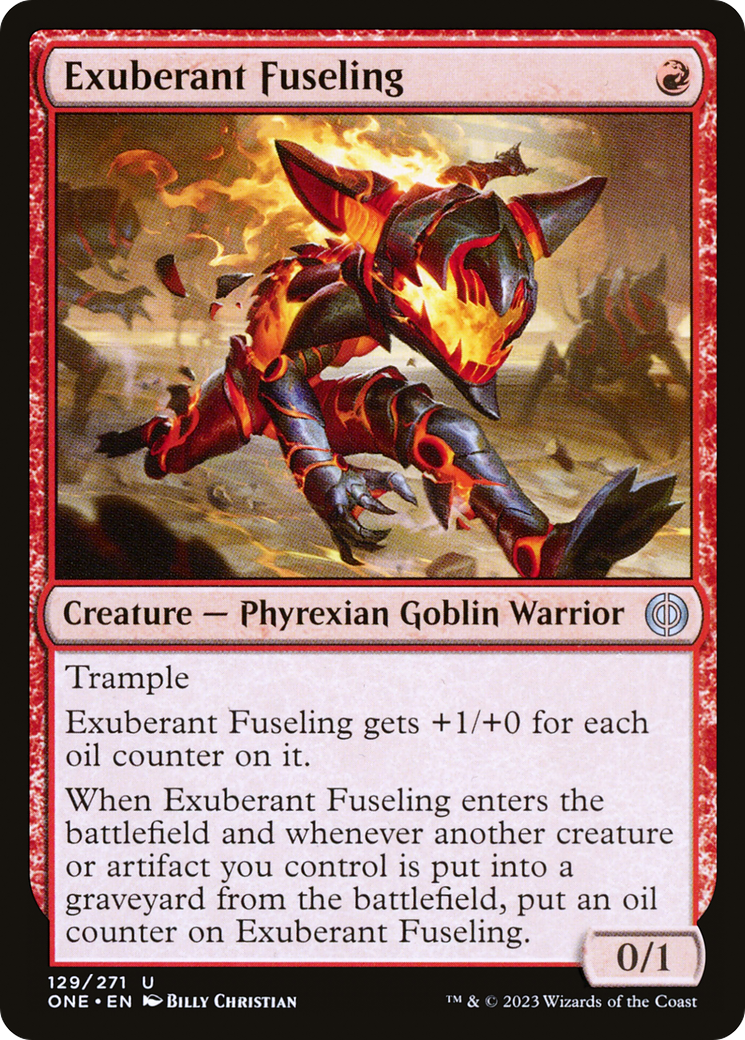 Exuberant Fuseling [Phyrexia: All Will Be One] | Impulse Games and Hobbies