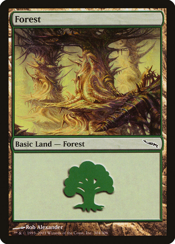 Forest (304) [Mirrodin] | Impulse Games and Hobbies