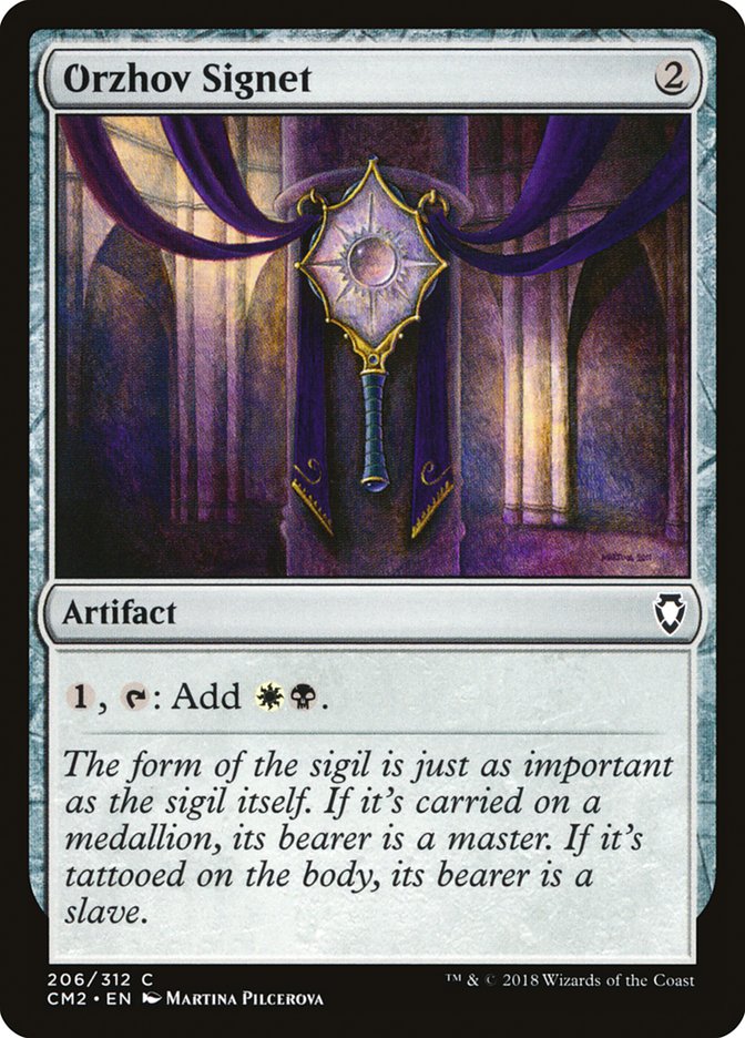 Orzhov Signet [Commander Anthology Volume II] | Impulse Games and Hobbies
