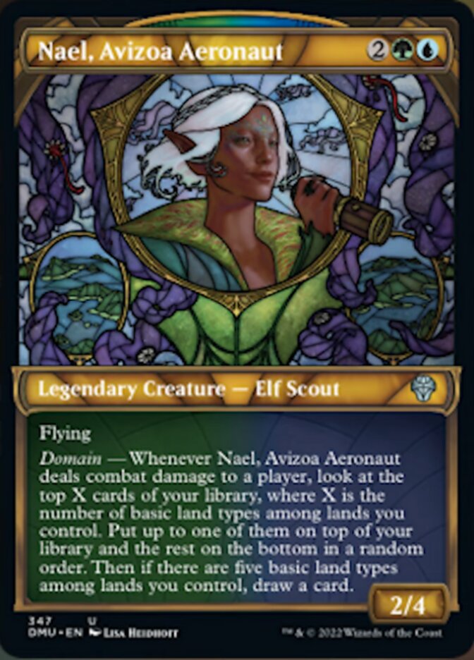 Nael, Avizoa Aeronaut (Showcase Textured) [Dominaria United] | Impulse Games and Hobbies