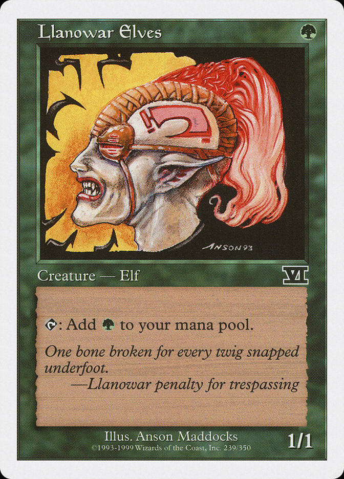 Llanowar Elves [Classic Sixth Edition] | Impulse Games and Hobbies