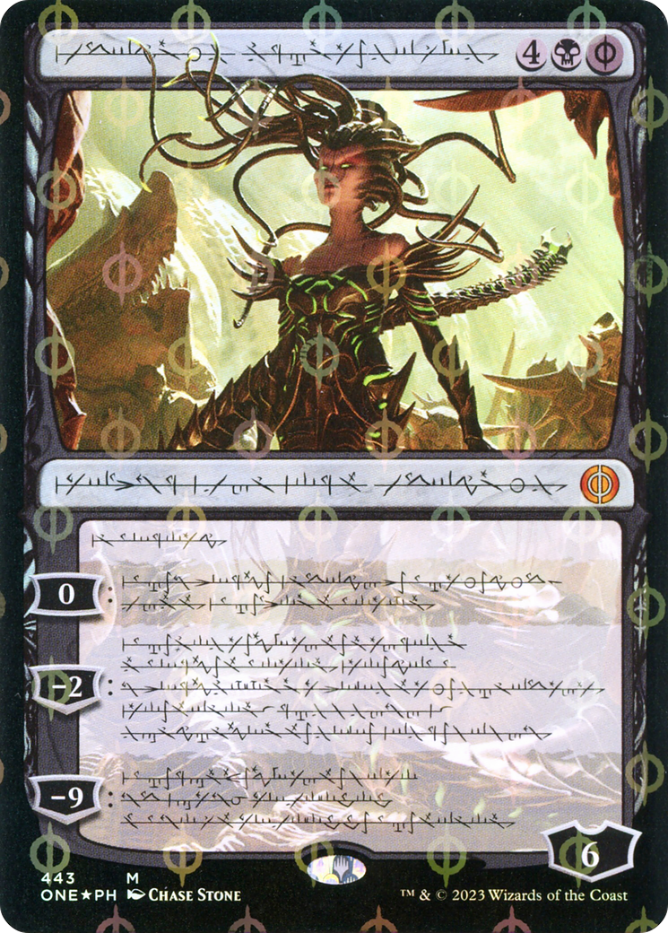 Vraska, Betrayal's Sting (Phyrexian Step-and-Compleat Foil) [Phyrexia: All Will Be One] | Impulse Games and Hobbies