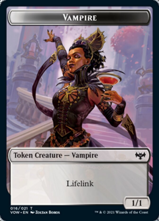 Vampire Token (016) [Innistrad: Crimson Vow Tokens] | Impulse Games and Hobbies