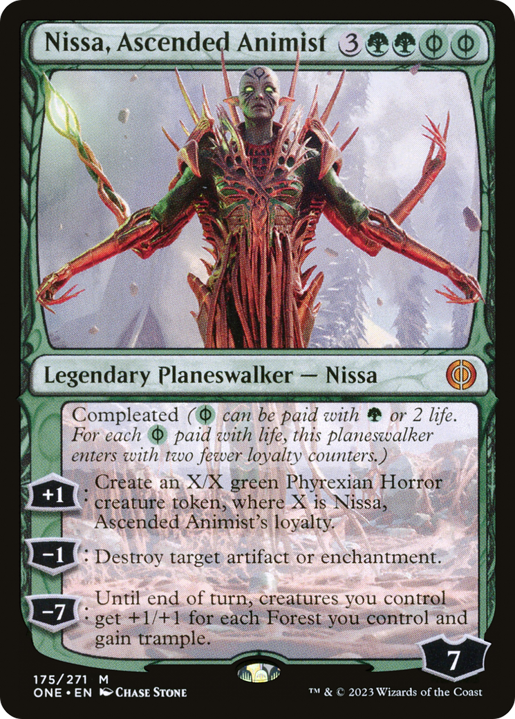 Nissa, Ascended Animist [Phyrexia: All Will Be One] | Impulse Games and Hobbies