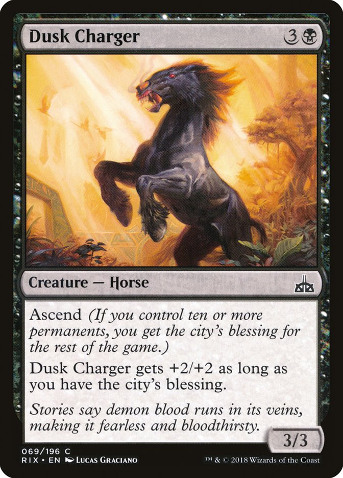 Dusk Charger [Rivals of Ixalan] | Impulse Games and Hobbies