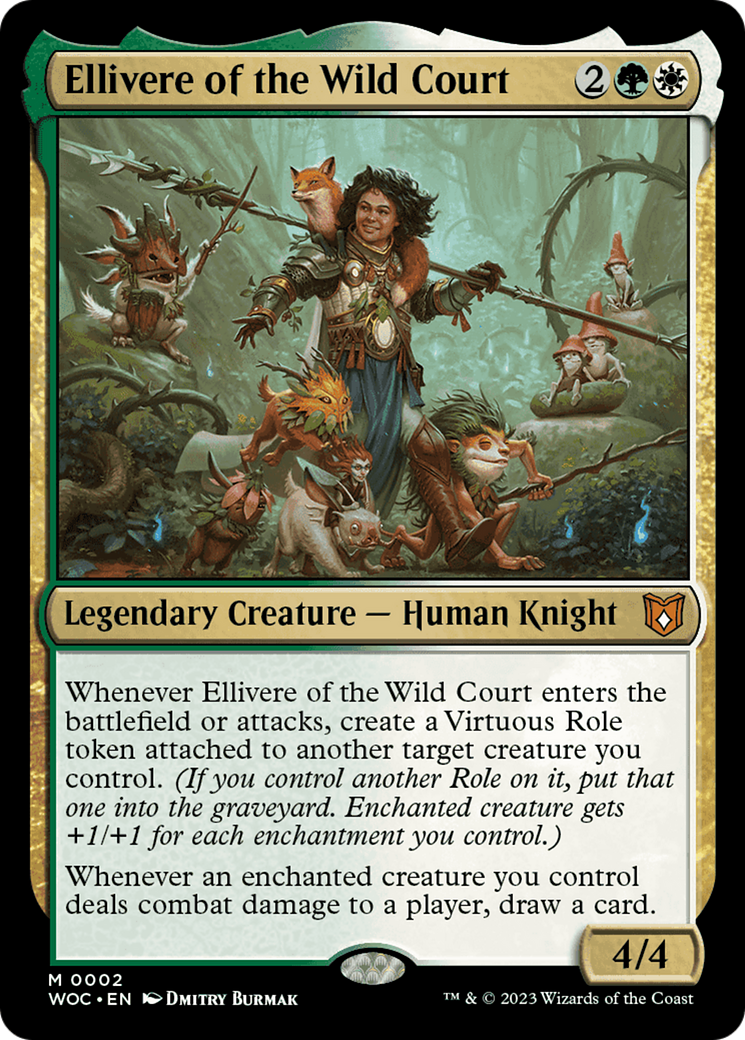 Ellivere of the Wild Court [Wilds of Eldraine Commander] | Impulse Games and Hobbies