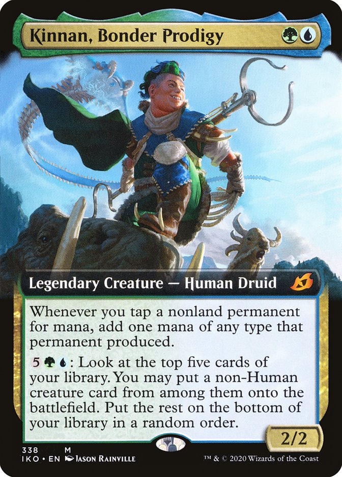 Kinnan, Bonder Prodigy (Extended Art) [Ikoria: Lair of Behemoths] | Impulse Games and Hobbies
