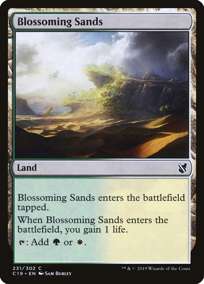 Blossoming Sands [Commander 2019] | Impulse Games and Hobbies