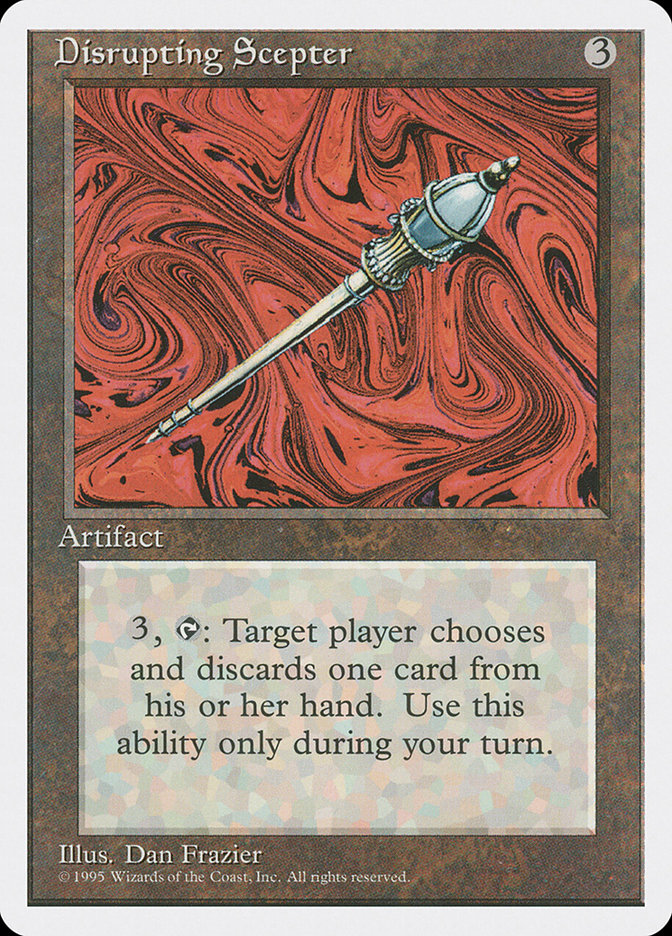 Disrupting Scepter [Fourth Edition] | Impulse Games and Hobbies