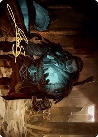 Vault Robber Art Card (Gold-Stamped Signature) [Kaldheim: Art Series] | Impulse Games and Hobbies