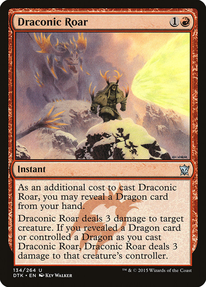 Draconic Roar [Dragons of Tarkir] | Impulse Games and Hobbies