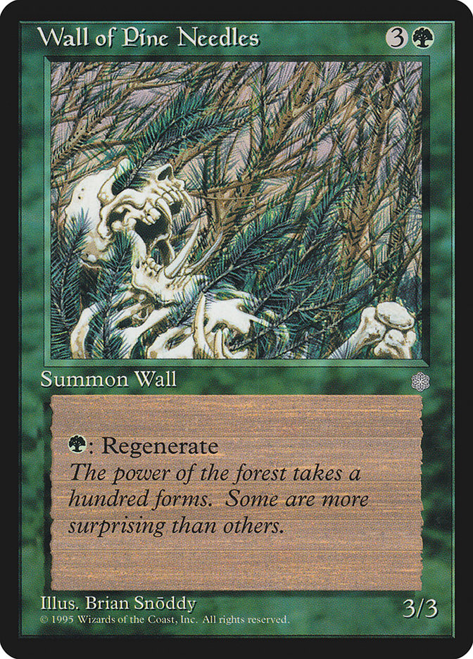 Wall of Pine Needles [Ice Age] | Impulse Games and Hobbies