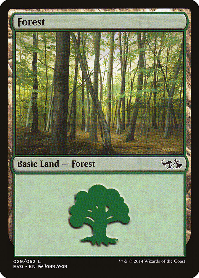 Forest (29) (Elves vs. Goblins) [Duel Decks Anthology] | Impulse Games and Hobbies