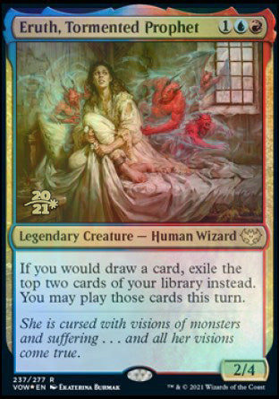 Eruth, Tormented Prophet [Innistrad: Crimson Vow Prerelease Promos] | Impulse Games and Hobbies