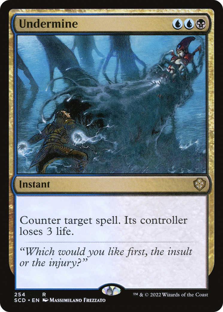Undermine [Starter Commander Decks] | Impulse Games and Hobbies