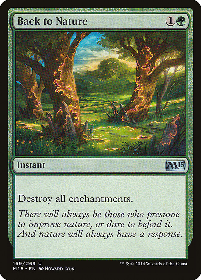 Back to Nature [Magic 2015] | Impulse Games and Hobbies