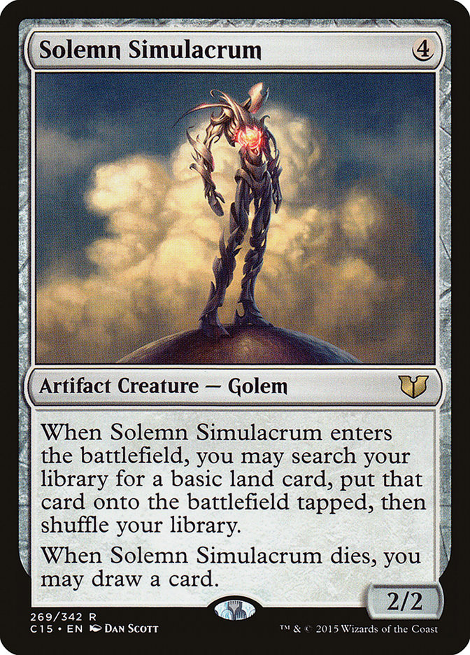 Solemn Simulacrum [Commander 2015] | Impulse Games and Hobbies