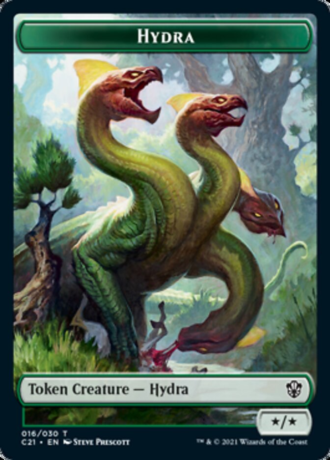 Hydra // Boar Token [Commander 2021 Tokens] | Impulse Games and Hobbies