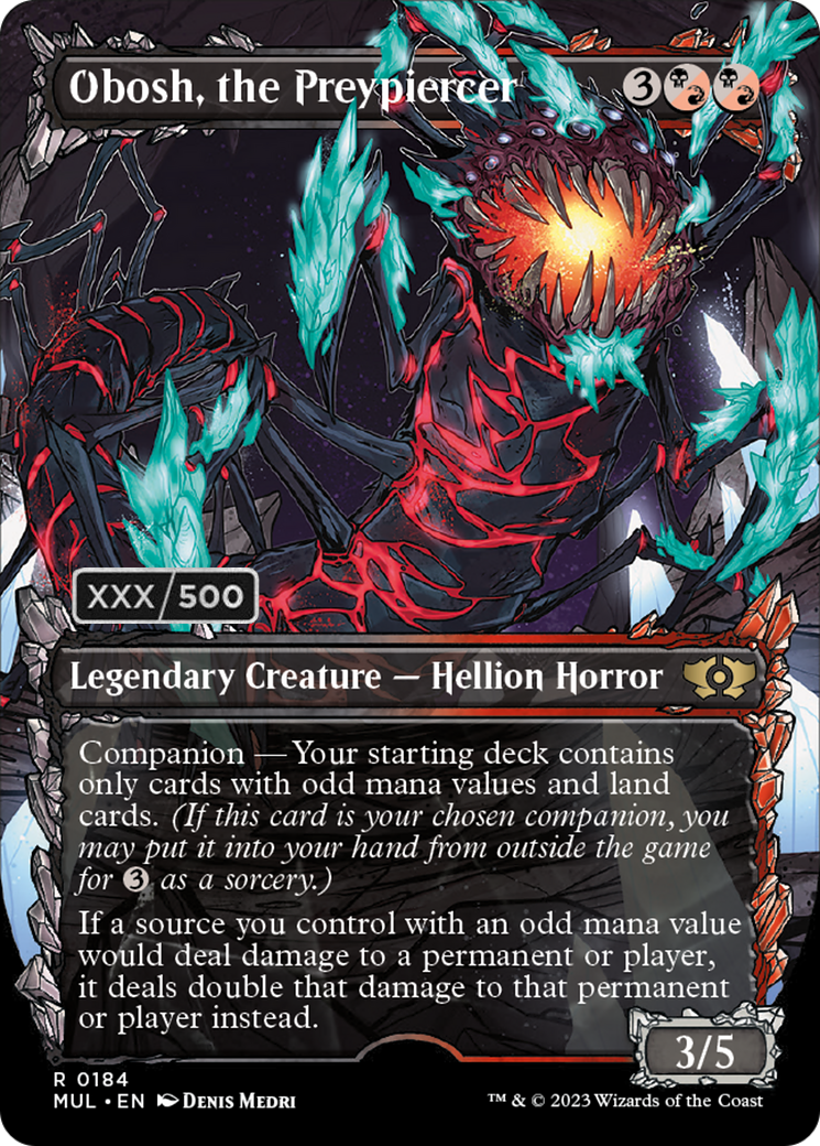 Obosh, the Preypiercer (Serialized) [Multiverse Legends] | Impulse Games and Hobbies