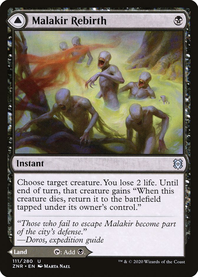 Malakir Rebirth // Malakir Mire [Zendikar Rising] | Impulse Games and Hobbies