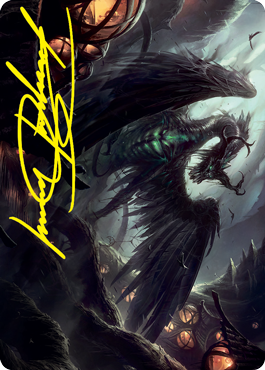 Beledros Witherbloom Art Card (Gold-Stamped Signature) [Strixhaven: School of Mages Art Series] | Impulse Games and Hobbies