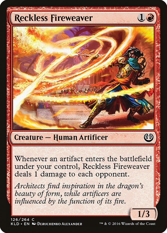 Reckless Fireweaver [Kaladesh] | Impulse Games and Hobbies