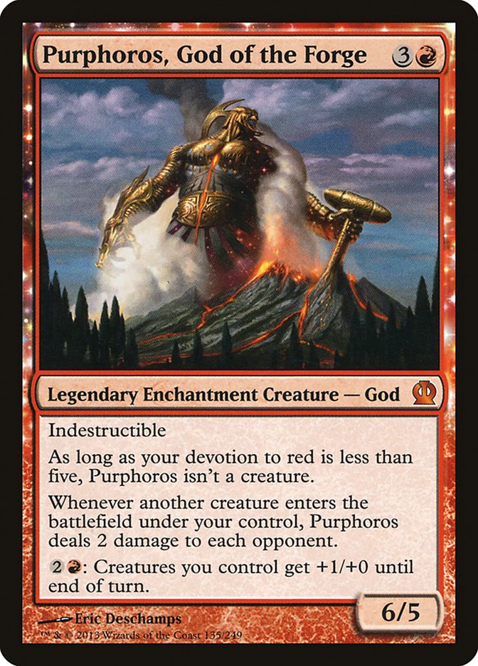 Purphoros, God of the Forge [Theros] | Impulse Games and Hobbies