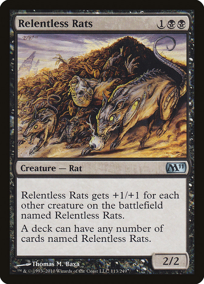 Relentless Rats [Magic 2011] | Impulse Games and Hobbies