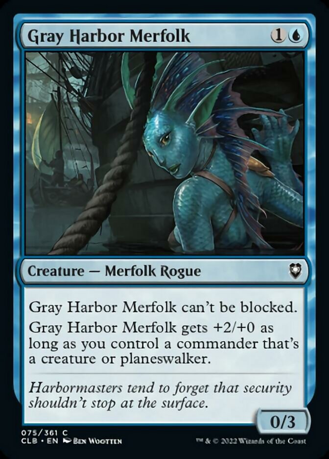 Gray Harbor Merfolk [Commander Legends: Battle for Baldur's Gate] | Impulse Games and Hobbies