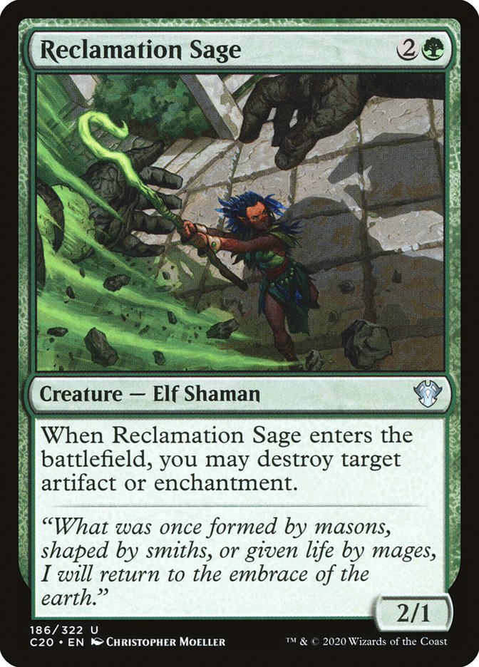 Reclamation Sage [Commander 2020] | Impulse Games and Hobbies