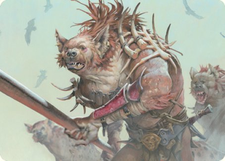 Gnoll Art Card [Dungeons & Dragons: Adventures in the Forgotten Realms Art Series] | Impulse Games and Hobbies