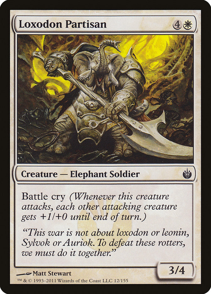 Loxodon Partisan [Mirrodin Besieged] | Impulse Games and Hobbies