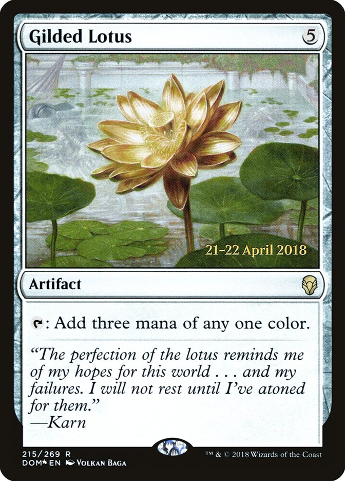 Gilded Lotus  [Dominaria Prerelease Promos] | Impulse Games and Hobbies