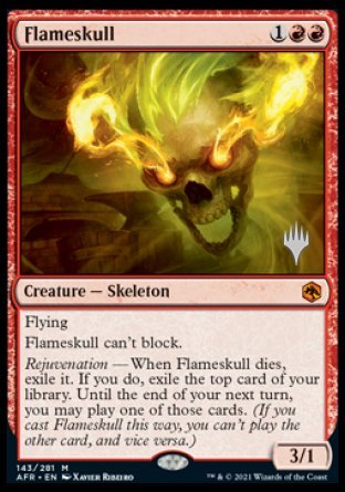 Flameskull (Promo Pack) [Dungeons & Dragons: Adventures in the Forgotten Realms Promos] | Impulse Games and Hobbies