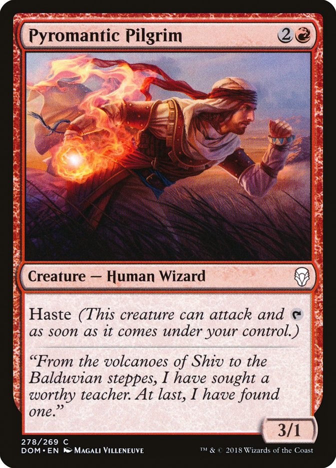Pyromantic Pilgrim [Dominaria] | Impulse Games and Hobbies