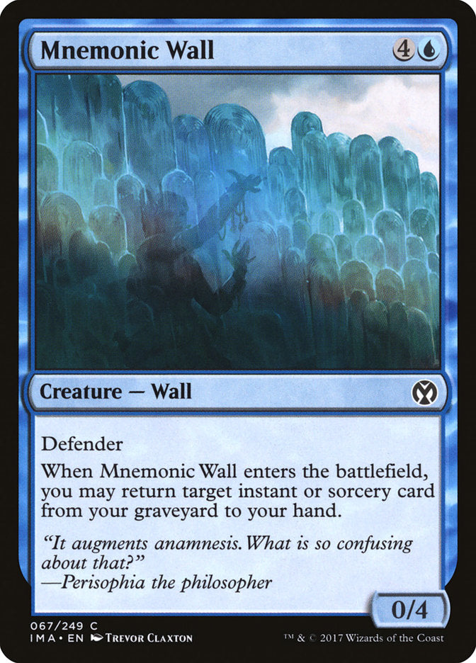 Mnemonic Wall [Iconic Masters] | Impulse Games and Hobbies