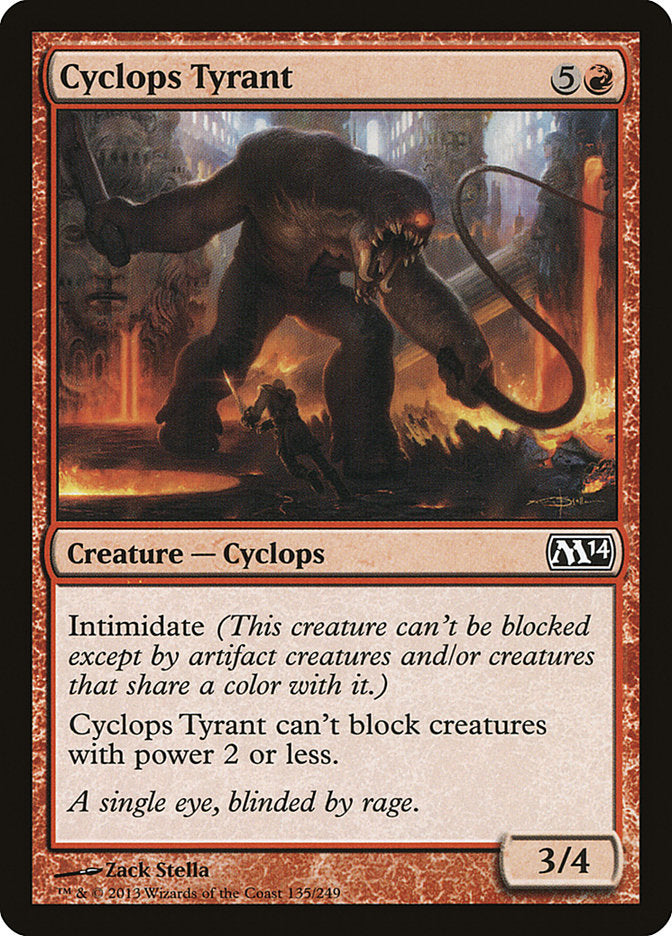 Cyclops Tyrant [Magic 2014] | Impulse Games and Hobbies