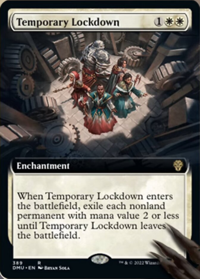 Temporary Lockdown (Extended Art) [Dominaria United] | Impulse Games and Hobbies