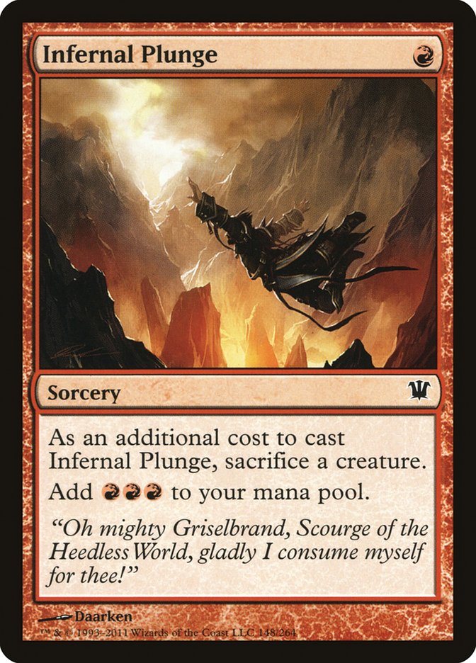 Infernal Plunge [Innistrad] | Impulse Games and Hobbies