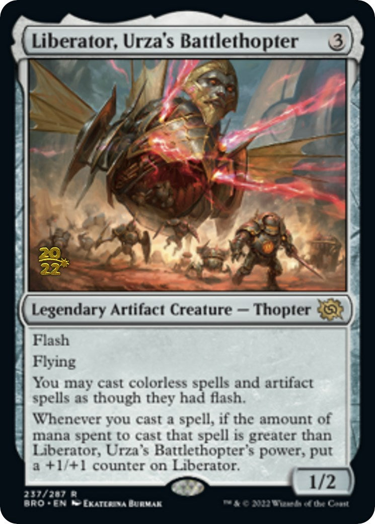 Liberator, Urza's Battlethopter [The Brothers' War: Prerelease Promos] | Impulse Games and Hobbies