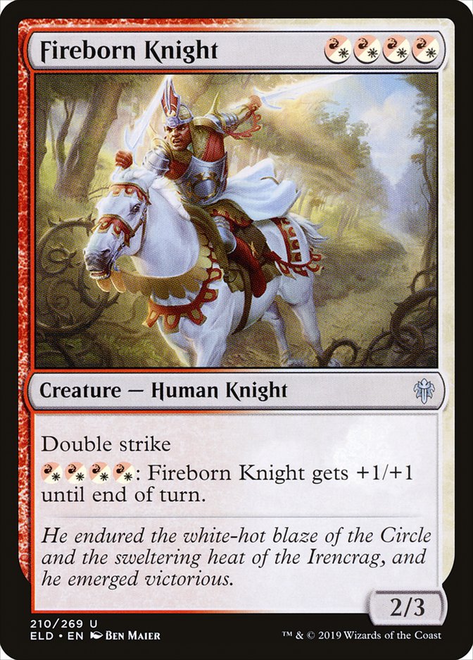 Fireborn Knight [Throne of Eldraine] | Impulse Games and Hobbies