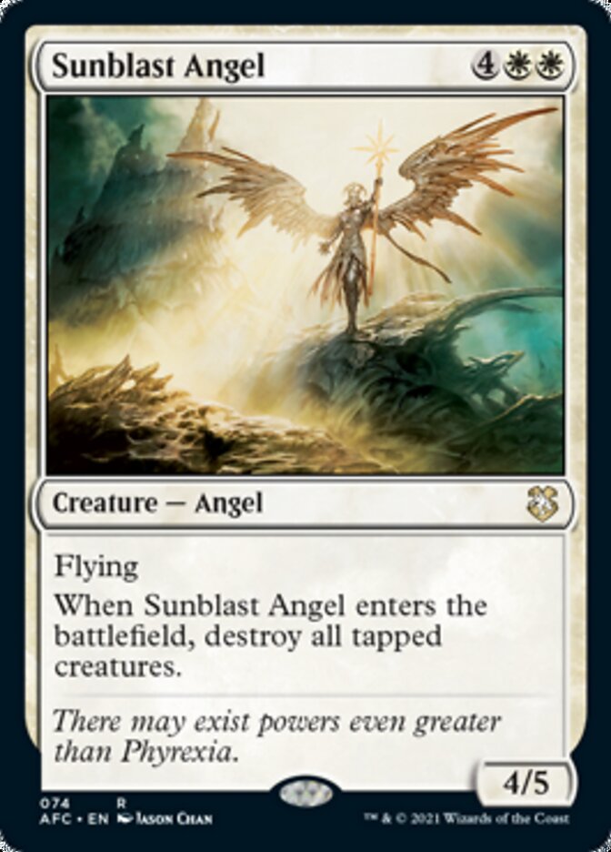 Sunblast Angel [Dungeons & Dragons: Adventures in the Forgotten Realms Commander] | Impulse Games and Hobbies