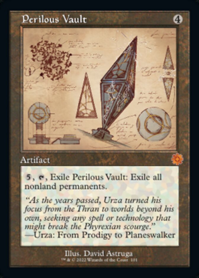 Perilous Vault (Retro Schematic) [The Brothers' War Retro Artifacts] | Impulse Games and Hobbies