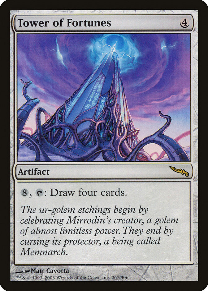 Tower of Fortunes [Mirrodin] | Impulse Games and Hobbies