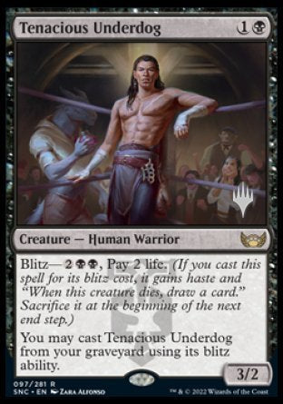 Tenacious Underdog (Promo Pack) [Streets of New Capenna Promos] | Impulse Games and Hobbies