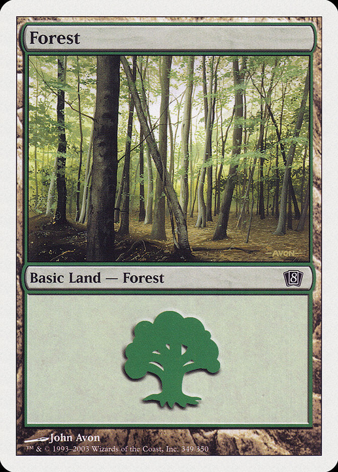 Forest (349) [Eighth Edition] | Impulse Games and Hobbies