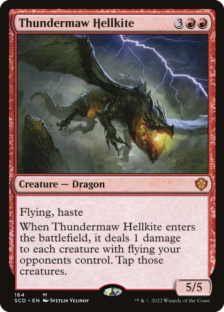 Thundermaw Hellkite [Starter Commander Decks] | Impulse Games and Hobbies