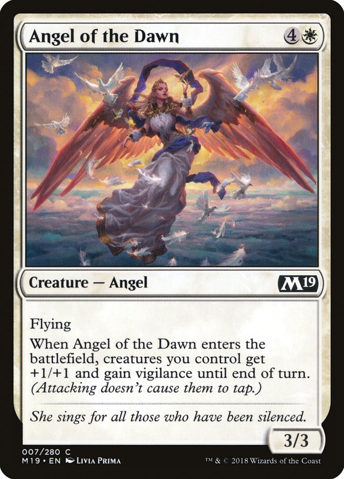 Angel of the Dawn [Core Set 2019] | Impulse Games and Hobbies